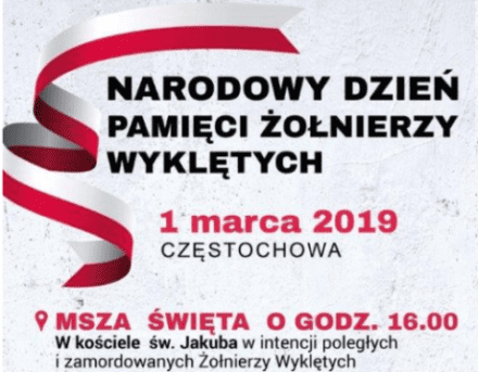 Narodowy Dzień Pamięci Żołnierzy Wyklętych 2019