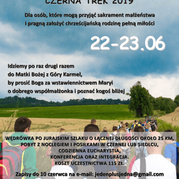 Jeden + Jeden – Czerna Trek 2019 – ZAPRASZAMY !!!