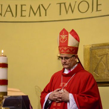 Gościliśmy Ks. Bpa Andrzeja Przybylskiego