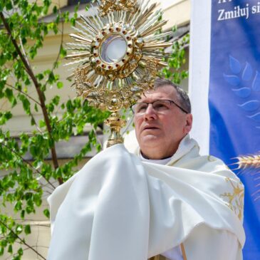 Uroczystość Najświętszego Ciała i Krwi Chrystusa.