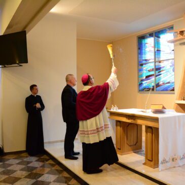 Msza Św. w Kaplicy w każdą niedzielę o 12.00