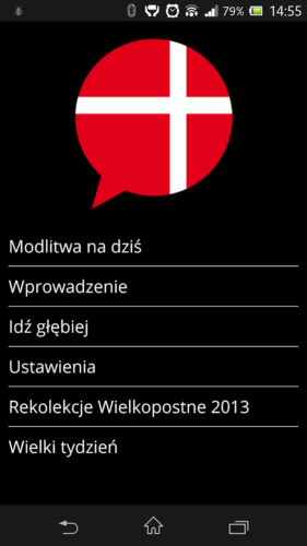 Aplikacja - Modlitwa w drodze 01