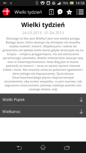 Aplikacja - Modlitwa w drodze 03